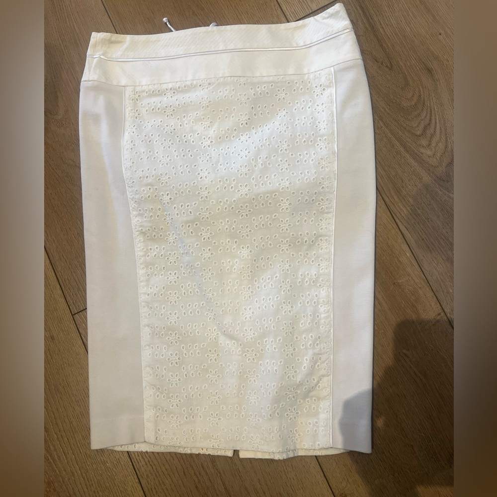 Bebe eyelet skirt